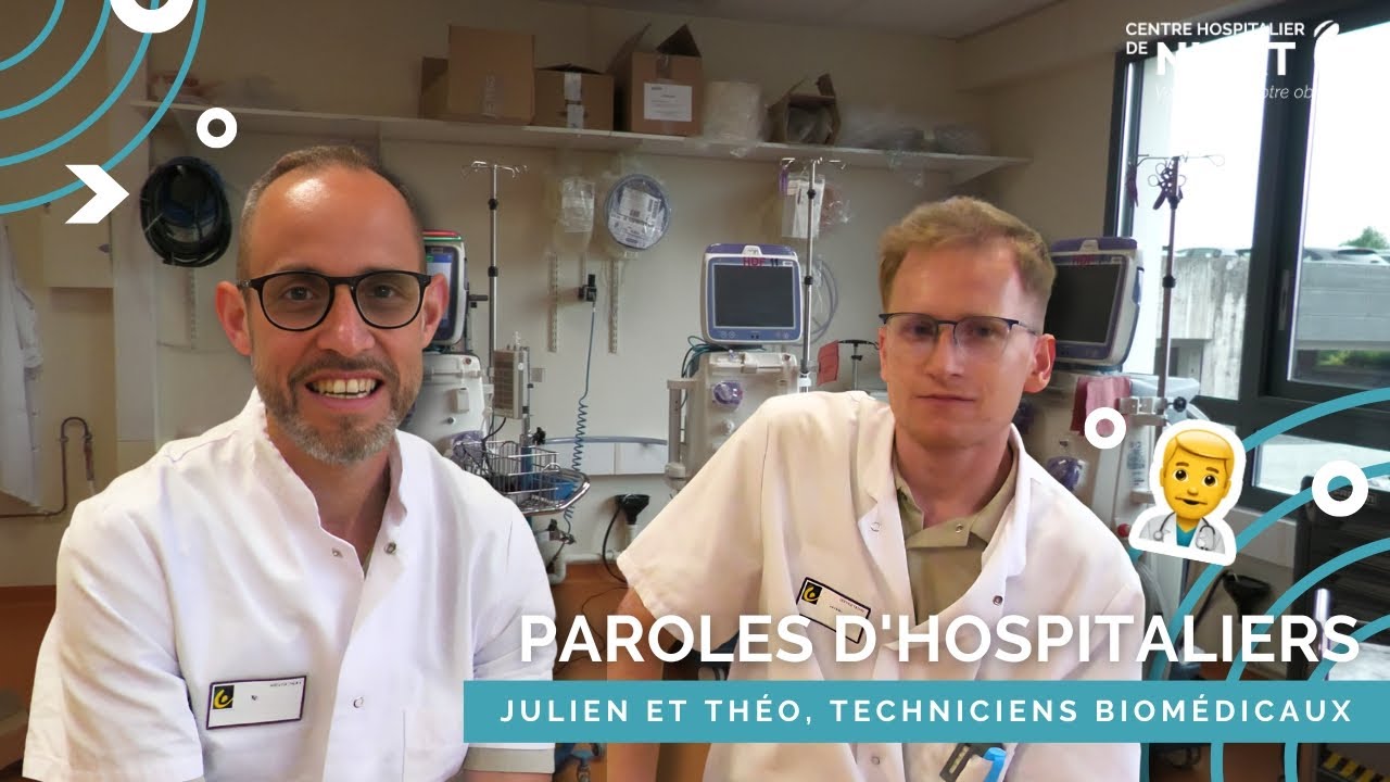 PAROLES D'HOSPITALIERS - Julien et Théo, techniciens biomédicaux