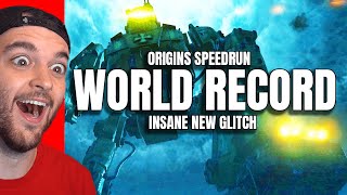 The ORIGINS Speedrun Is Destroyed. (New World Record Zombies)