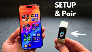 How to Connect & Pair Fitbit Charge 6 to iPhone iOS - Google Health Fitbit App