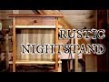 RUSTIC OAK NIGHTSTAND RUSTIC OAK NIGHTSTAND