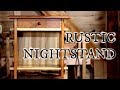 RUSTIC OAK NIGHTSTAND