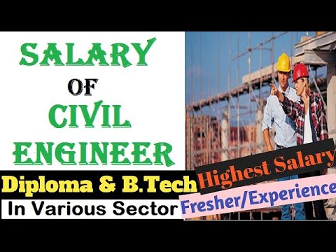 Salary of Civil Engineers | Highest Paying Civil Engineering Jobs | civil engineering monthly salary