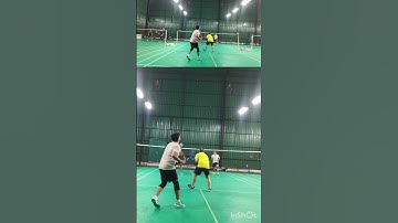 Net play master 🎯 reflex 🔥 #badminton #skills #game #gameplay #smash #rallytime #rally