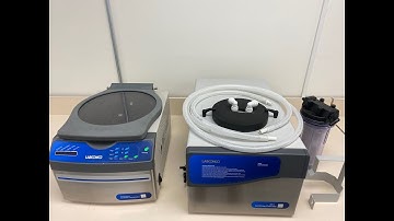 Labconco Acid-Resistant CentriVap Vacuum Concentrators 7810016 and -50 °C Cold Trap 7811041
