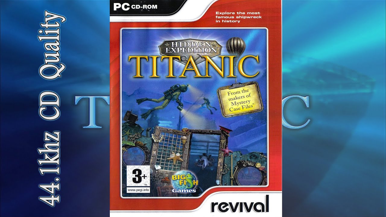 Hidden Expedition Titanic Game Soundtrack (OST 2006) - Video Game CD Music 44.1kHz