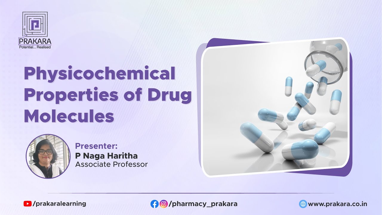 Physicochemical Properties of Drug Molecules!
