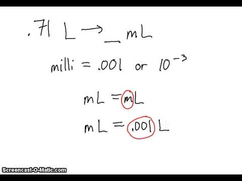 Dimensional Analysis, Finding Unit Relationships - YouTube