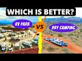 RV PARK vs FREE CAMPING/BOONDOCKING | WHICH IS BETTER? (PROS & CONS)