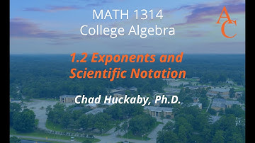 1.2 Exponents and Scientific Notation