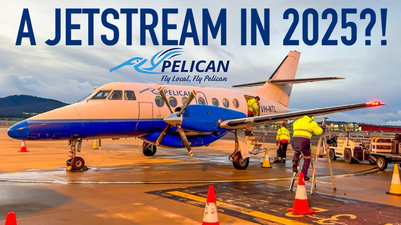 What It’s Like Flying on the RAREST Turboprop Airliner! - FlyPelican Review 
