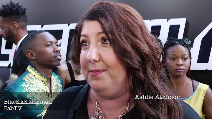 Ashlie Atkinson at the "BlacKkKlansman"  premiere