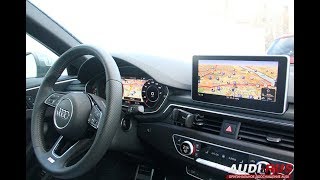 Навигация Audi MIB2 и Apple CarPlay на Audi A4 B9
