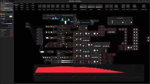 PANDORA 4 : generative patch in the GRID (Bitwig Studio 3.1.3)