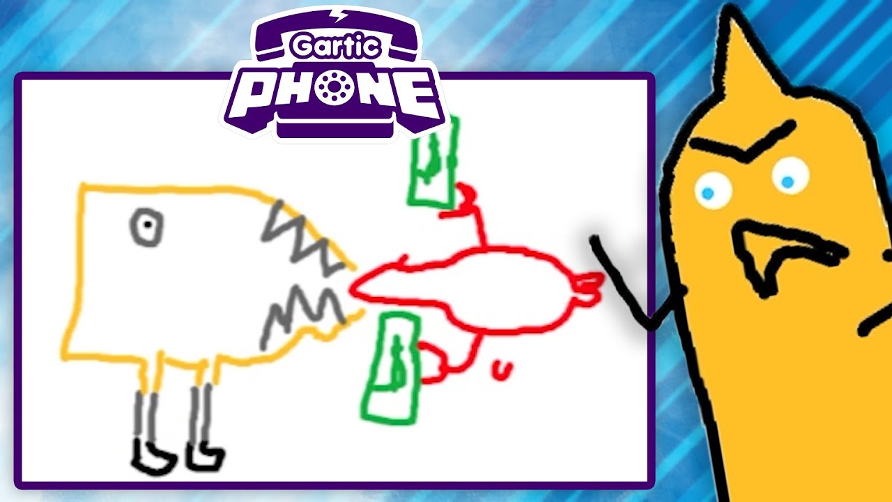 Смешные рисунки gartic phone