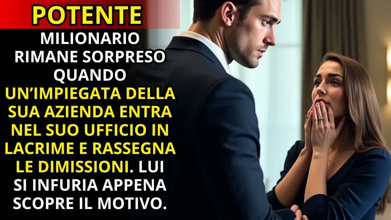 Non Sopportava Più Le Umiliazioni E In Lacrime Diede Le Dimissioni, Finché Il Potente CEO La Vide...