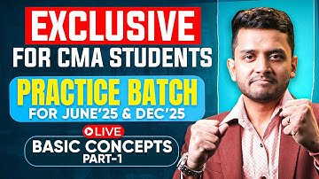 🔥Maha Marathon | CMA Inter Taxation | Tax Basics - Part 1 | CA CS CMA Nikkhil Gupta Sir 🚀