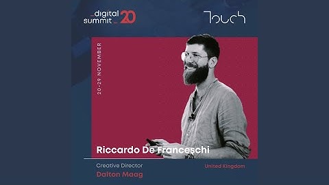 Type in UI/UX, by Riccardo de Franceschi, Dalton Maag / Touch 2020