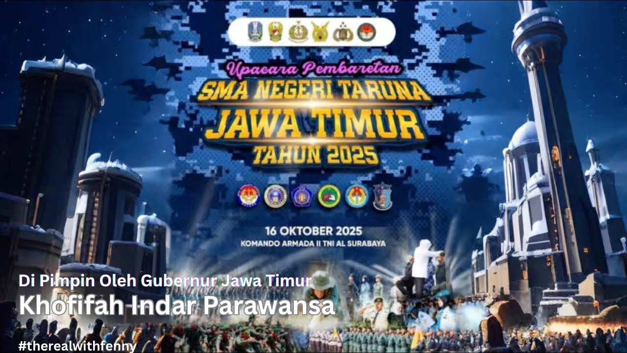 Upacara Pembaretan SMA Taruna Jawa Timur 2025 👮‍♂️
