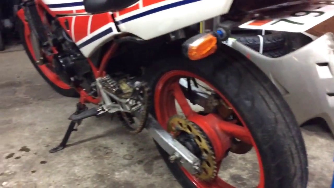 ヤマハ ｒｚ２５０ｒ族車への道 修理 改造 復活 Youtube