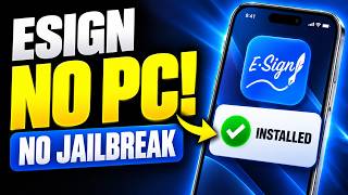 [NEW] Install ESign on iOS | Install IPA Files on iPhone & iPad No PC or Jailbreak (IOS 27)