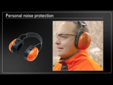 STIHL - ochranné pomůcky, které potřebujete při používání řetězové pily