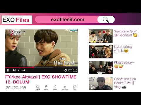 [Türkçe Altyazılı] EXO Showtime 12.Bölüm (140213)
