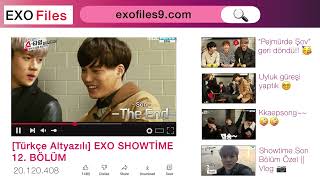 Türkçe Altyazılı Exo Showtime 12.Bölüm 140213