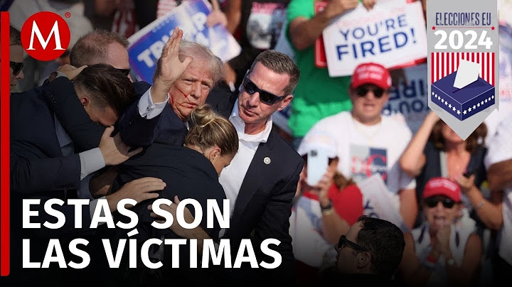 Revelan la identidad de las dos víctimas del atentado contra Donald Trump