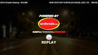 2010  Chrysler Sebring Touring for sale @ NEW CENTURY CHRYSLER DODGE JEEP