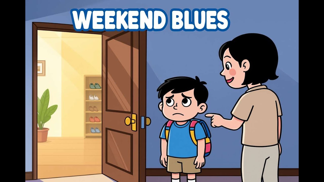 Sunday Night Blues 🎵 Full Kid-Friendly Soul & R&B Song | Weekend Went Too Fast”