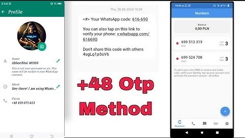 (13)_How We Can Make Fake Whatsapp Number 2024 - How to Create +48 Fake Whatsapp Account