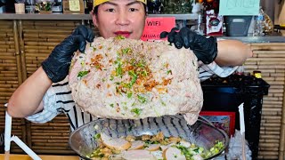 LẠI 1 THỬ THÁCH QUÁ LỚN KHI NGA SUMO PHẢI CHIẾN HẾT TÔ BÚN SƯỜN KHỔNG LỒ VÀ 5 TRÁI DỪA NHẬN 1.000USD