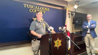 Press conference following fatal shooting at DCH Regional Medical Center 