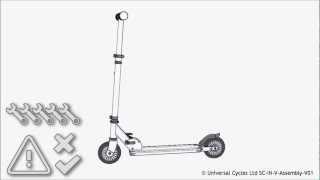 Inline Scooter Assembly instructions