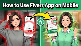 How to use Fiverr App on Moblie screenshot 1