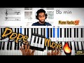 Cool  melodic minor piano chord movement  alpha and omega