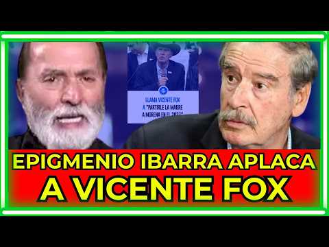 DESTROYED! Epigmenio Ibarra puts Vicente Fox in his place and makes him look ridiculous