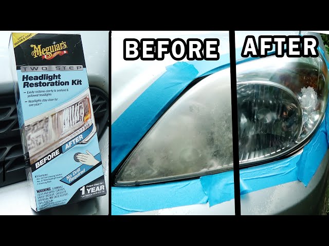 Does the Meguiar's Two Step Headlight Restoration Kit Actually Work? 