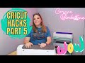 Perfect cricut hacks for working with cardstock