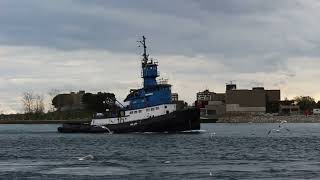 Rebecca Lynn Sailing on the St. Clair River In Port Huron, MI (4-30-2023)