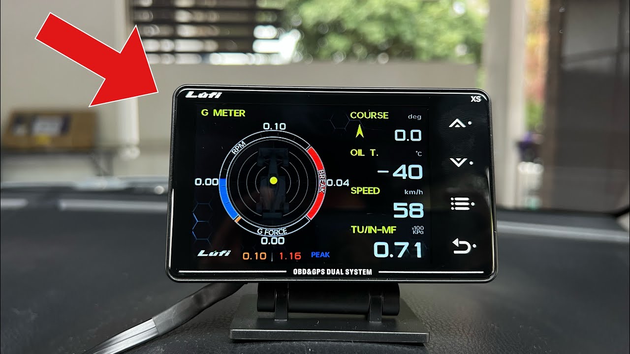 lufi xf jauge de température de l'eau voiture auto mètre lcd dash universel  voiture obd jauge écran numérique jauge universelle obd