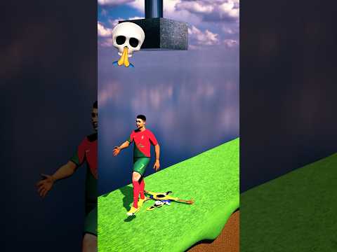 Help Ronaldo Escape From Pressbar And Go Away💀✅#shorts #trendingshorts