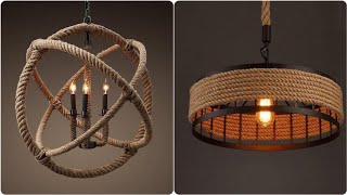 صنع ديكور لتزيين المنزل من قطع الحبال| Making home decor from pieces of rope