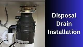 Disposal Drain Installation by Plumber-Tom 434 views 8 months ago 3 minutes, 21 seconds