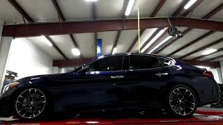 Supercharged Infiniti Q70 back for more power! Air Suspension, Built Transmission. Air to Air kit