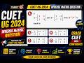 CUET UG 2024 | Inverse Matrix | Matrix Multiplication | PYQ | Short Trick | Most Expected