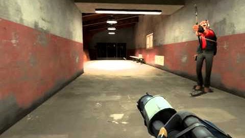 TF2 Pyro Arrow Reflection Headshot Kill