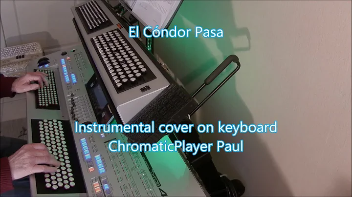 El Cndor Pasa  -  Organ keyboard (chromatic)