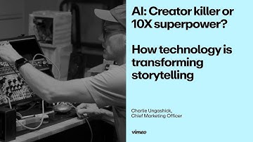 AI: Creator killer or 10X superpower? How technology is transforming storytelling