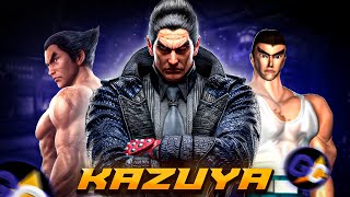 Evolution of KAZUYA in Tekken Games | 2K 60FPS by GameChannel 3,954 views 2 months ago 10 minutes, 26 seconds